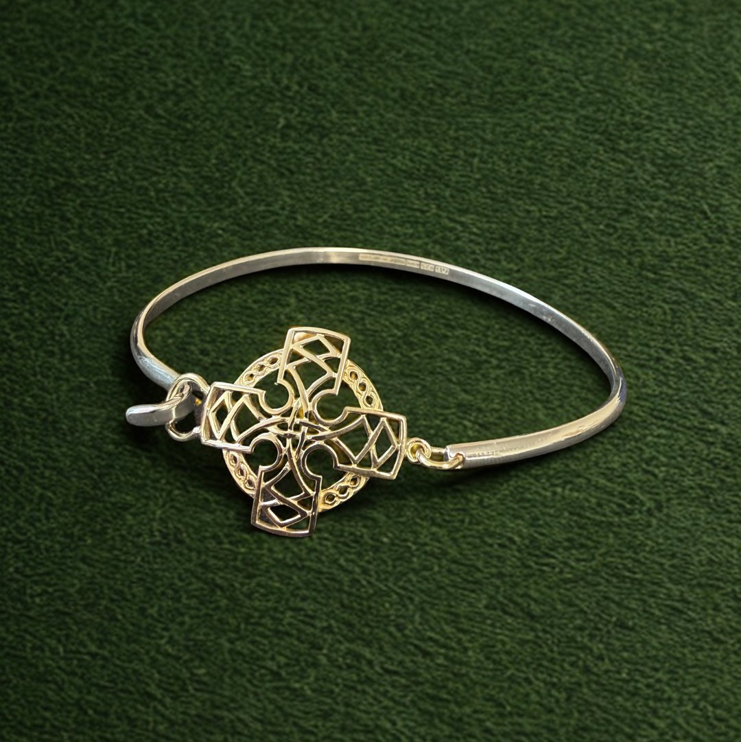 Celtic Cross Bangle