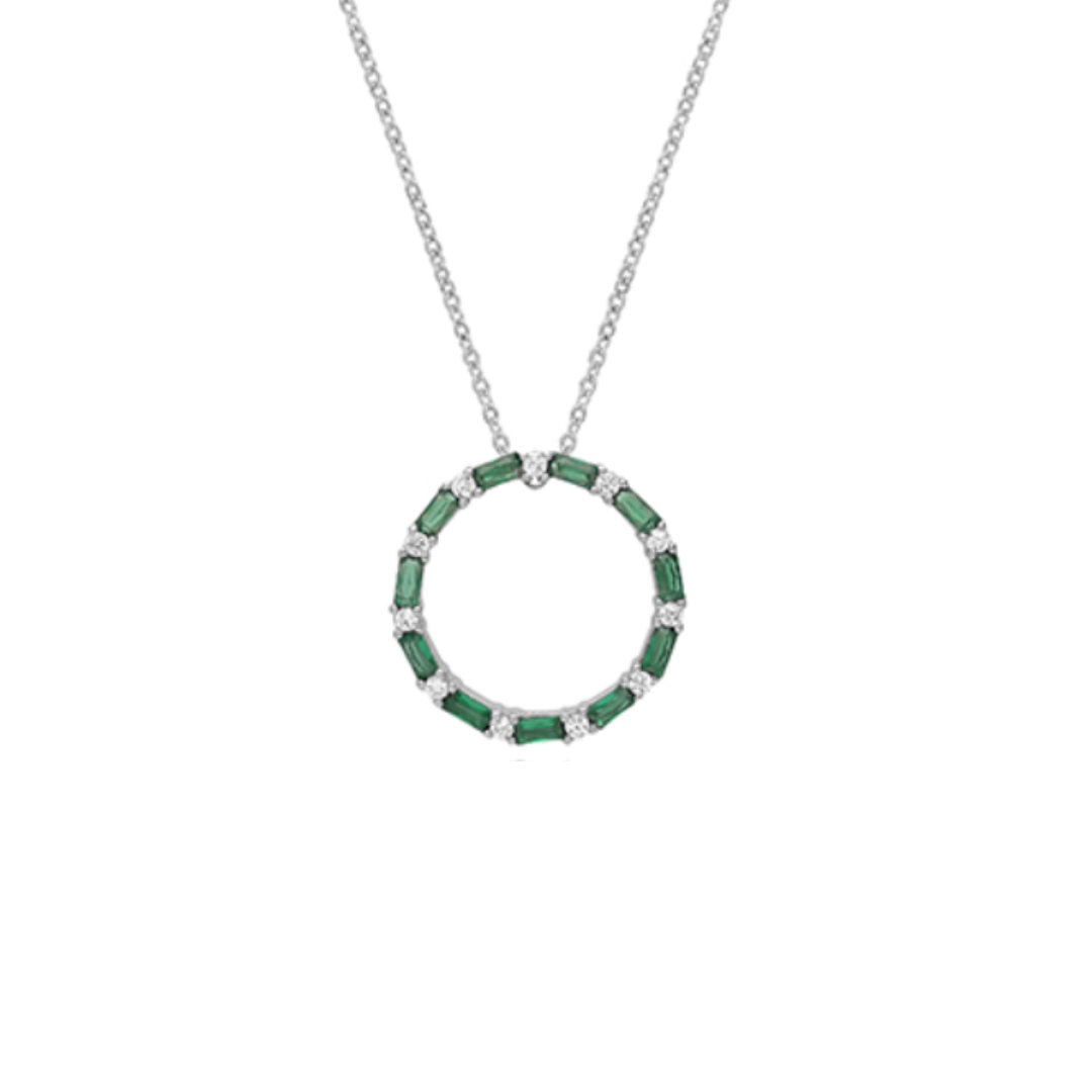 Circle of Life Cz Pendant