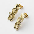 Dovinia Stud Earrings - Brian de Staic Celtic/Irish Jewelry