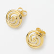 Sprial Beag Studs - Brian de Staic Celtic/Irish Jewelry