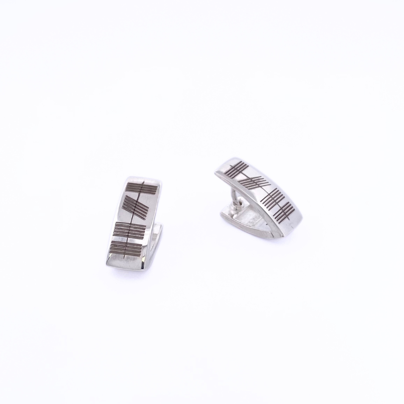 Ogham Stud Earrings