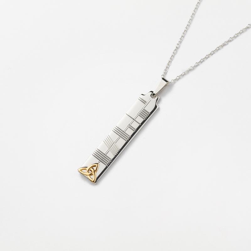 Ogham necklace hotsell