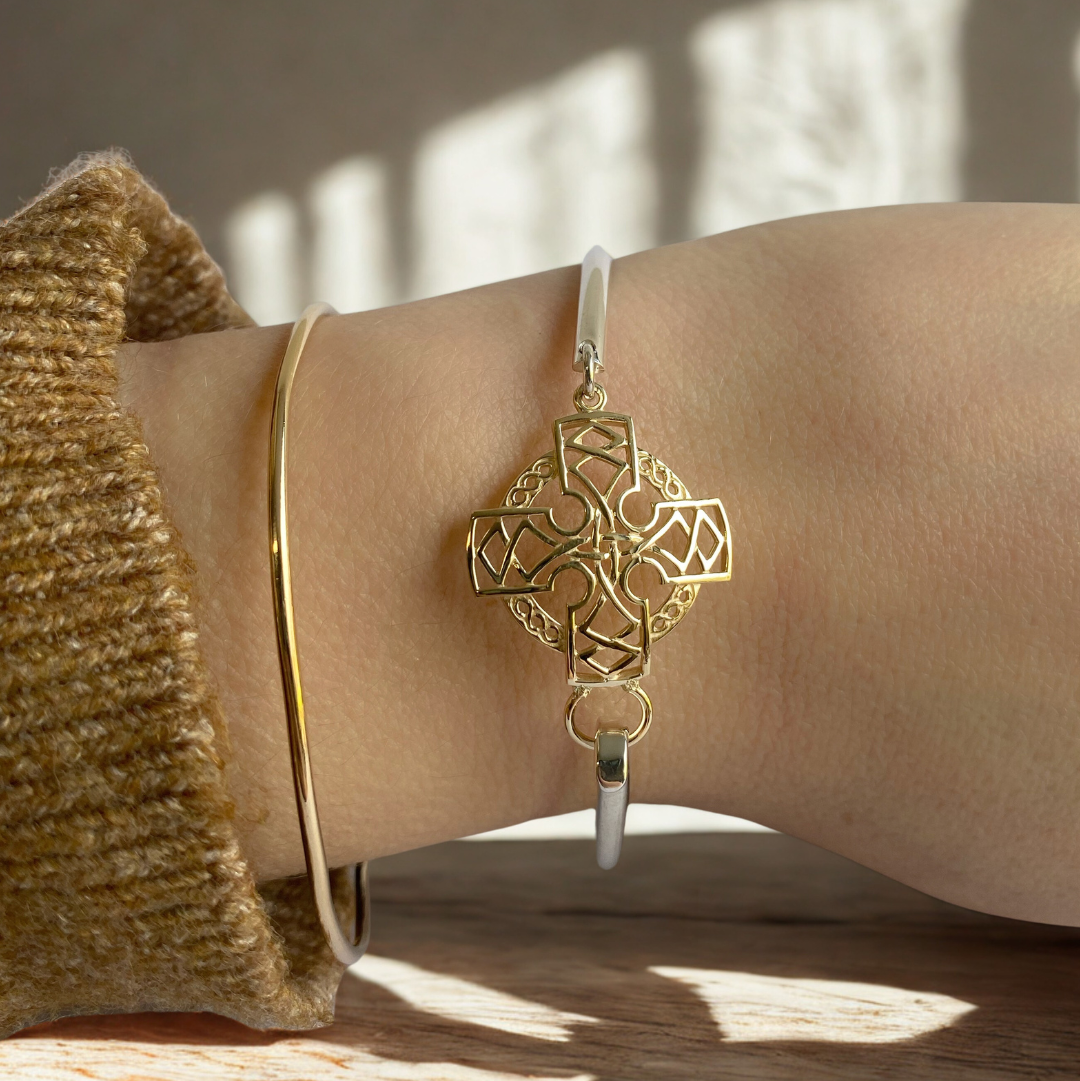 Celtic Cross Bangle