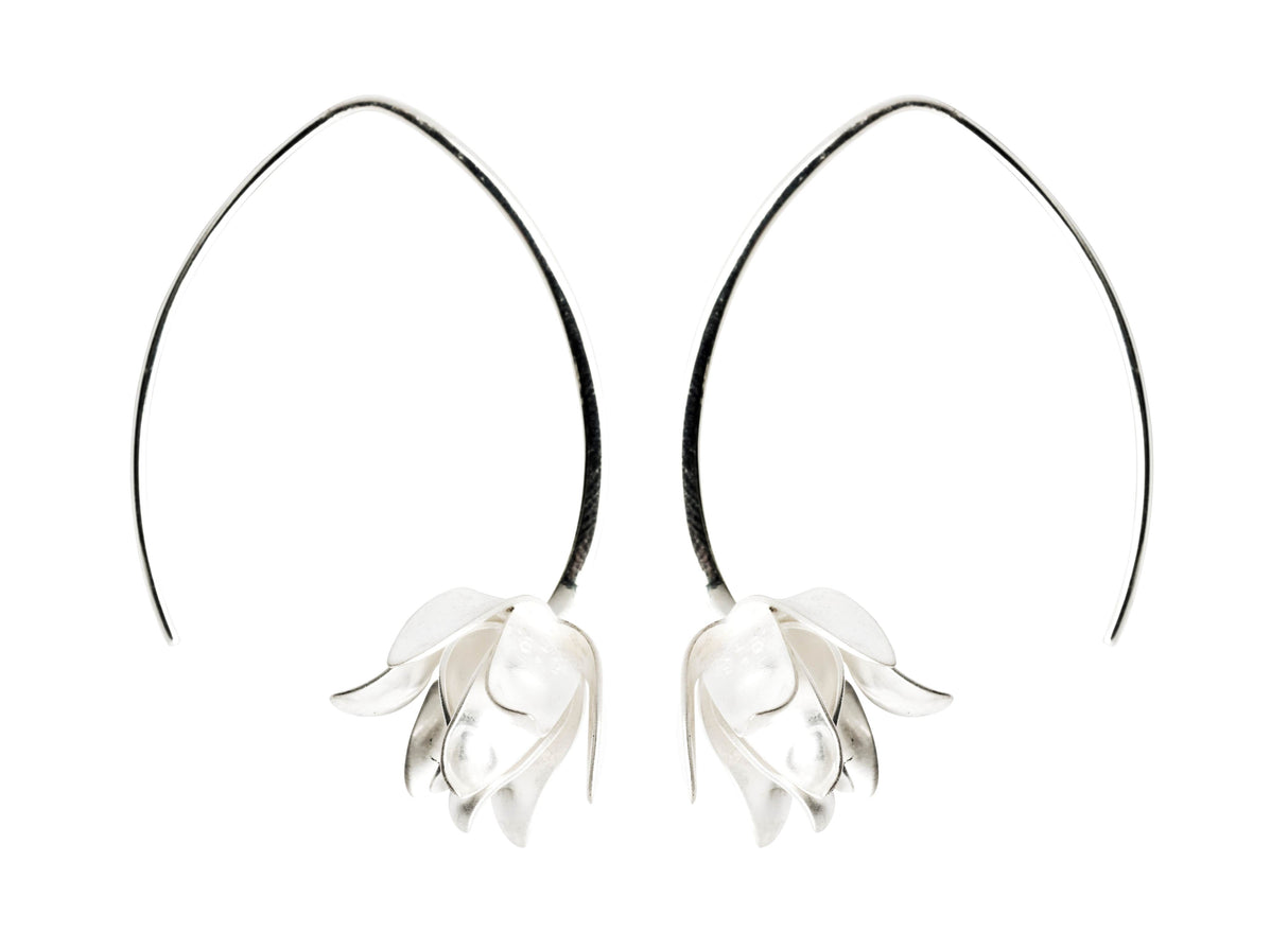Floral Wishbone Earrings