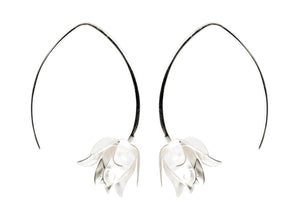 Floral Wishbone Earrings