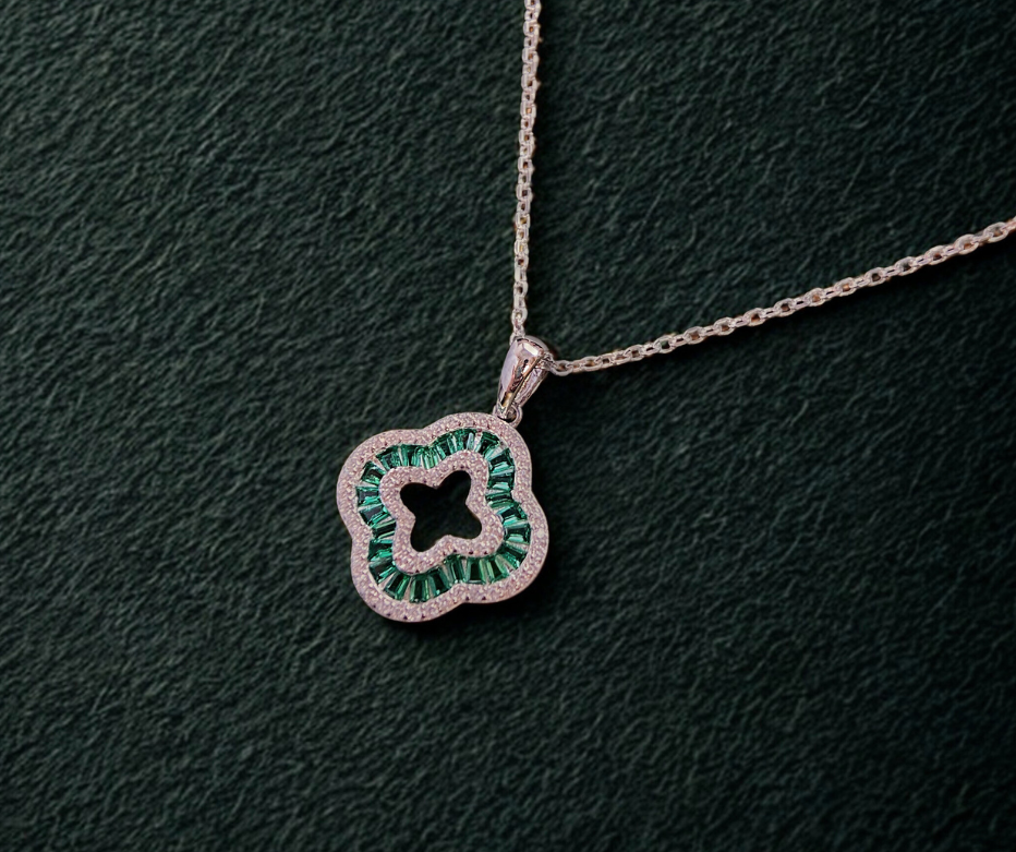 Green Clover Pendant