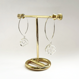 Celtic Swirl Wishbone Earrings