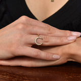 New! Mangerton Lunula Diamond Ring