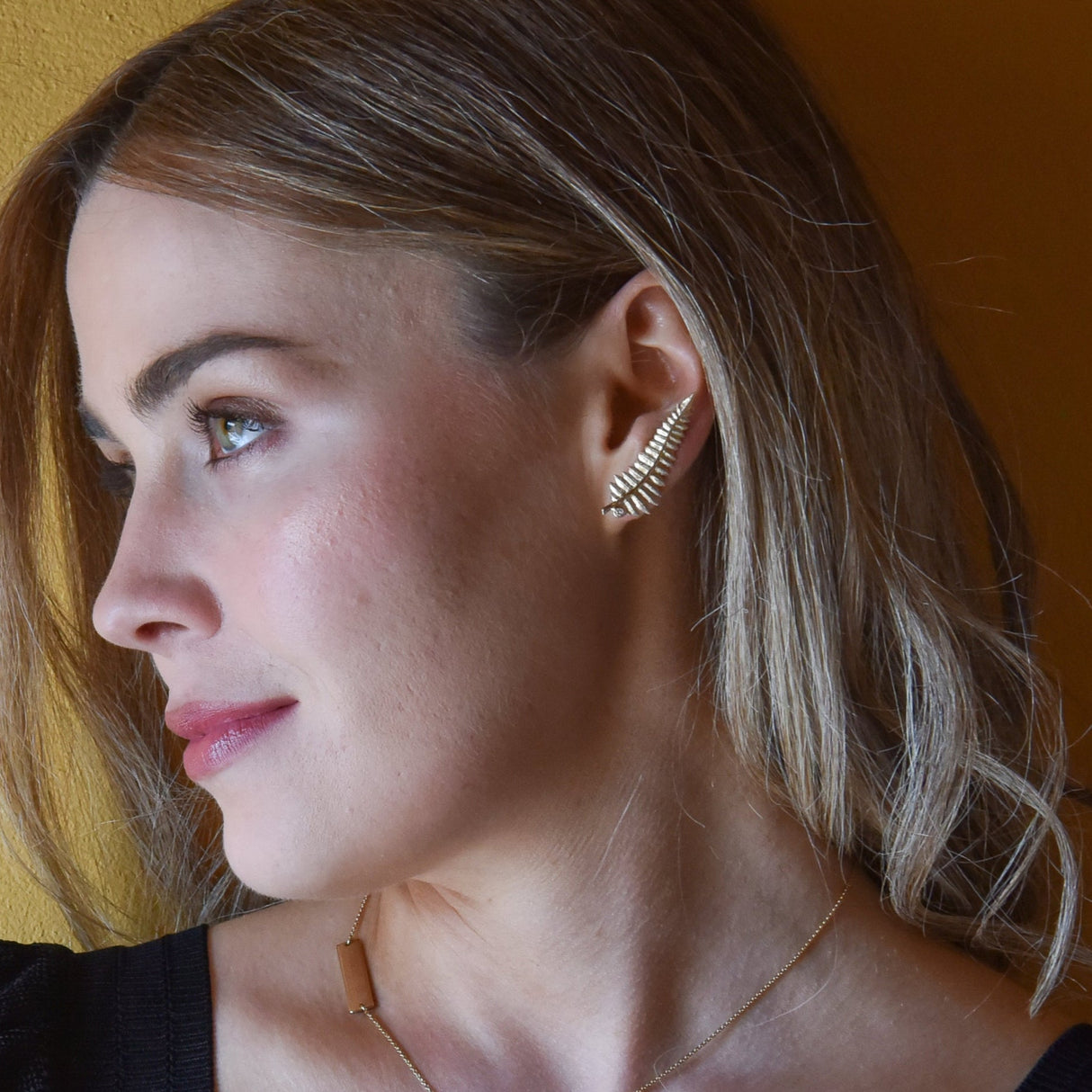 Duilleog (Leaf) Single Earring