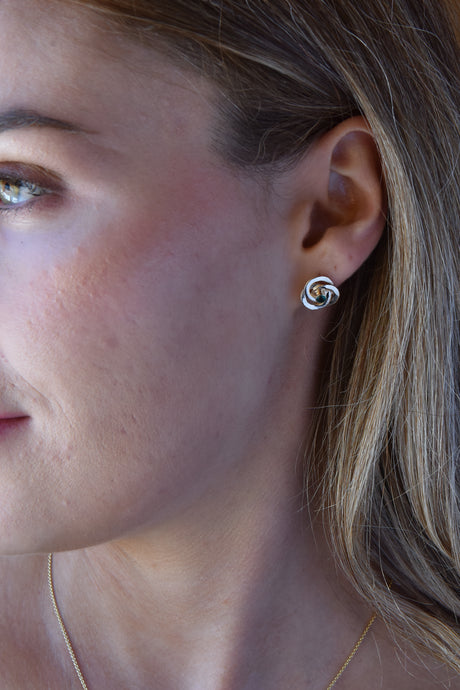 Tri-Spiral Earrings