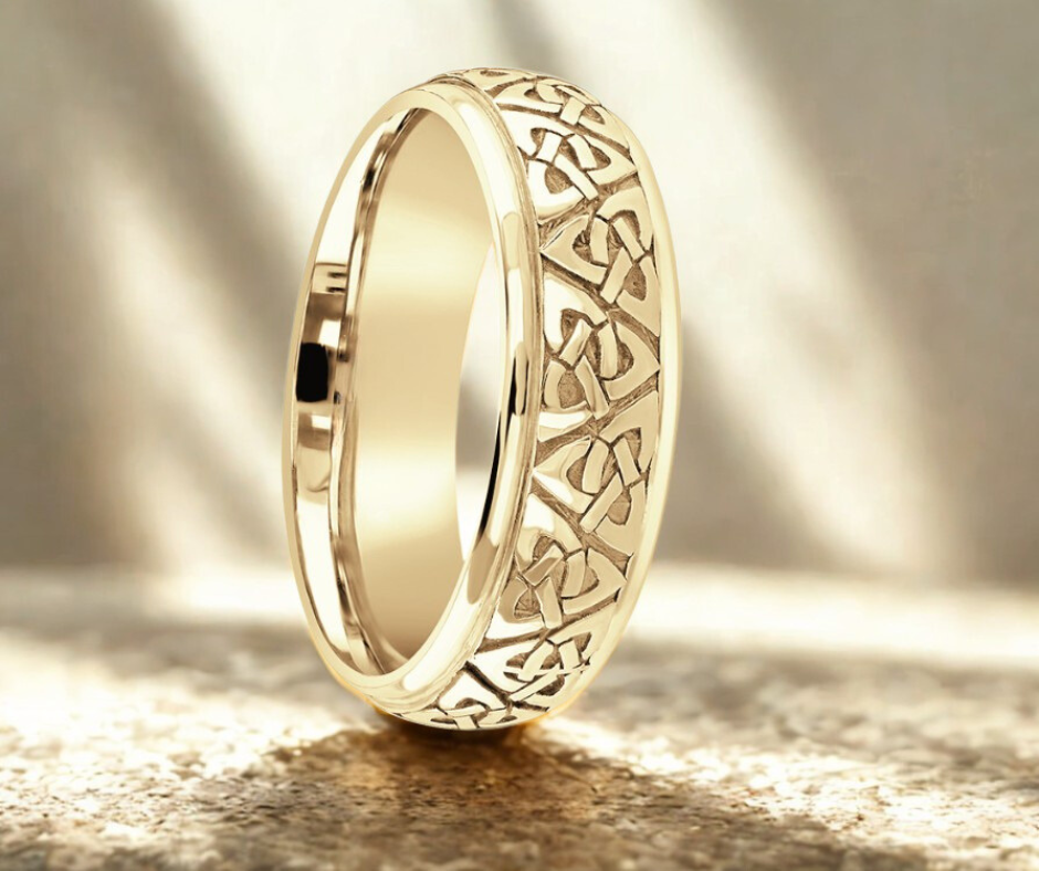 Trinity Knot Wedding Band