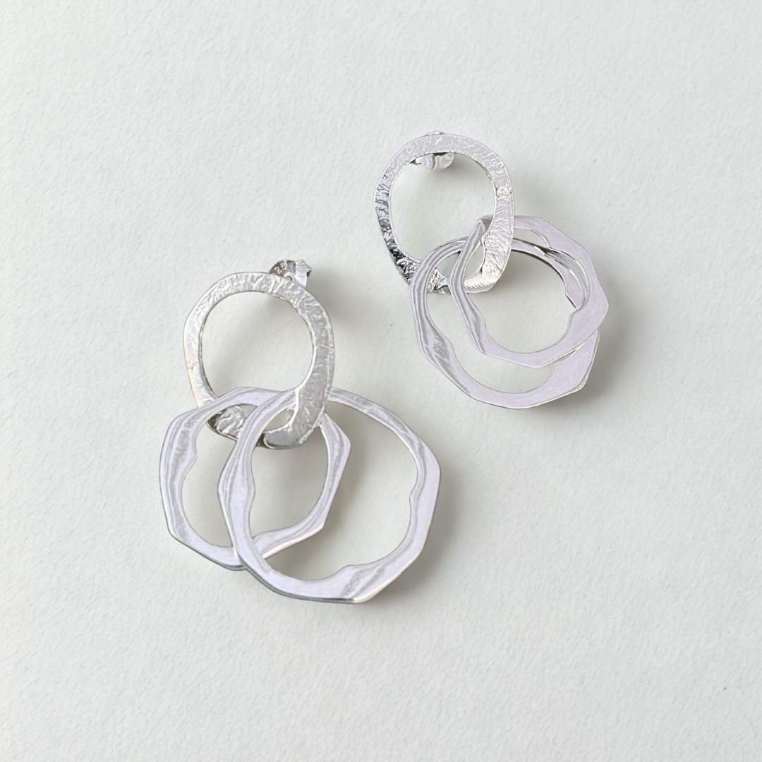 Ringfort Inspired Drop Earrings