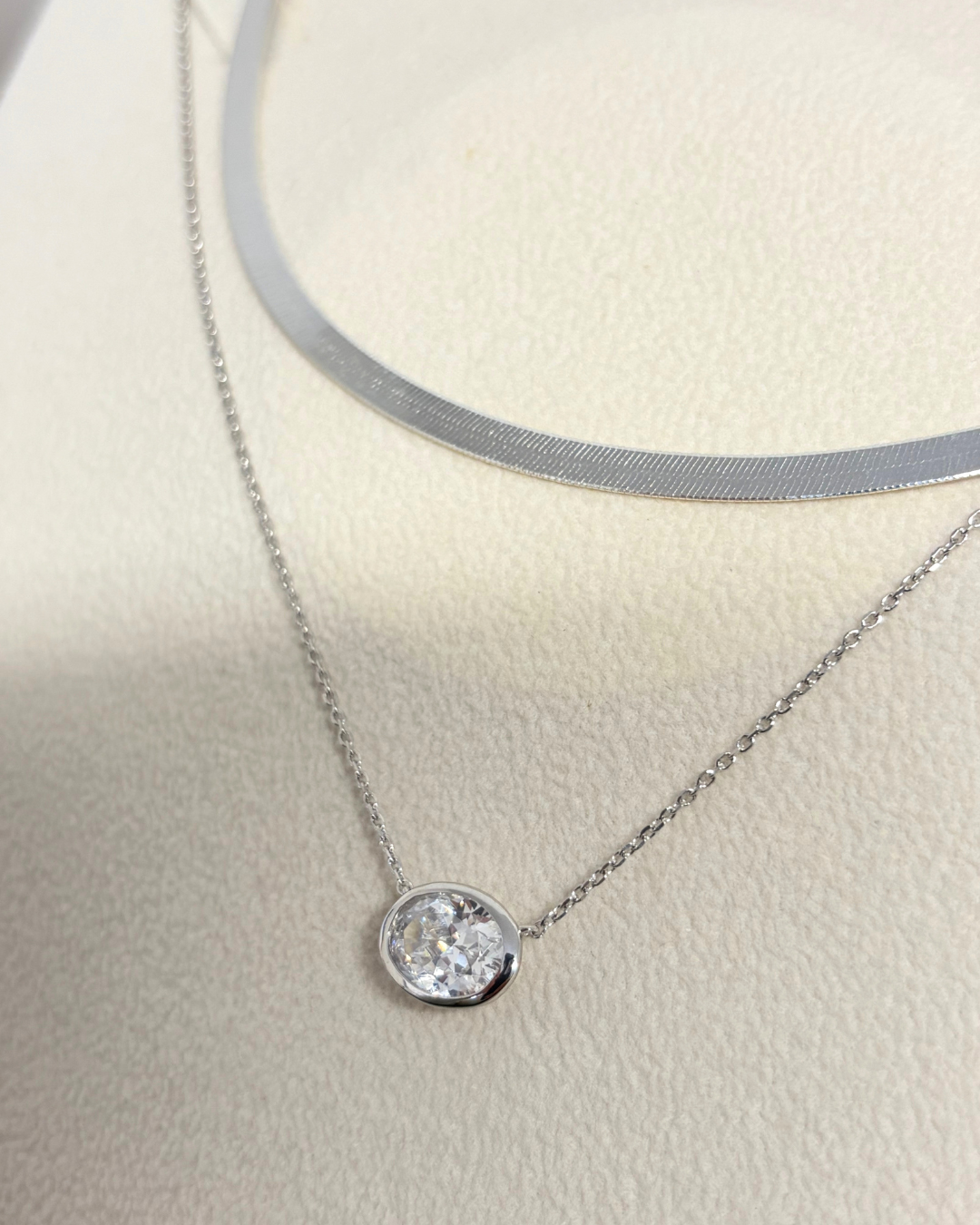 East West Oval Pendant