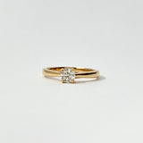 Rose Gold Round Solitaire Diamond Ring