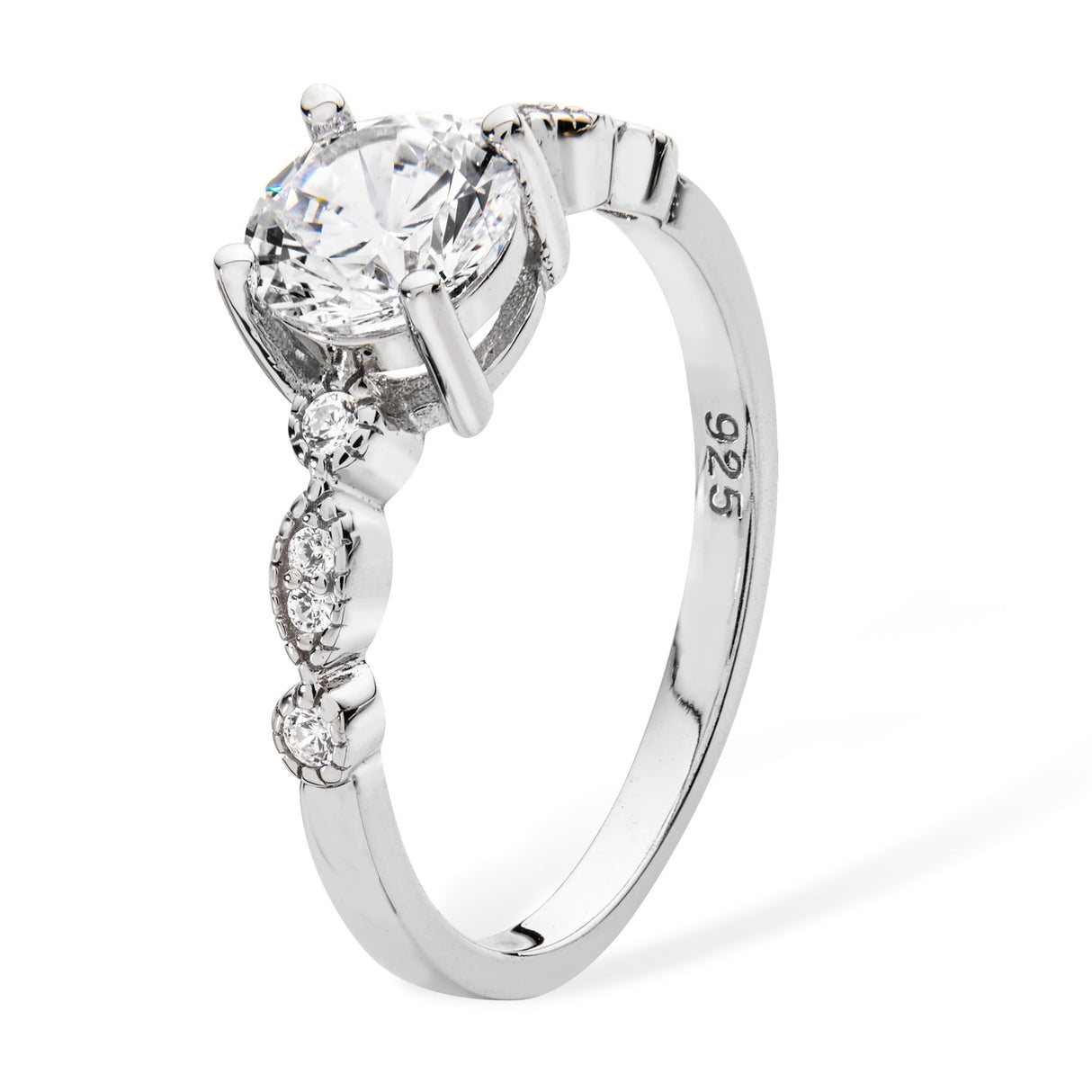 Cubic Zirconia Promise Ring