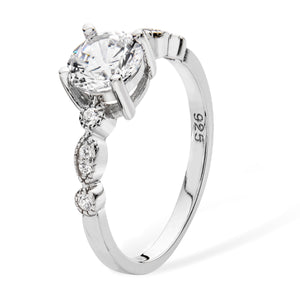 Cubic Zirconia Promise Ring