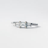 Three Stone Baguette Ring