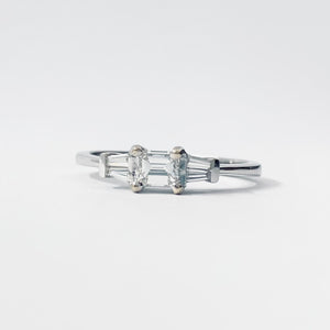 Three Stone Baguette Ring