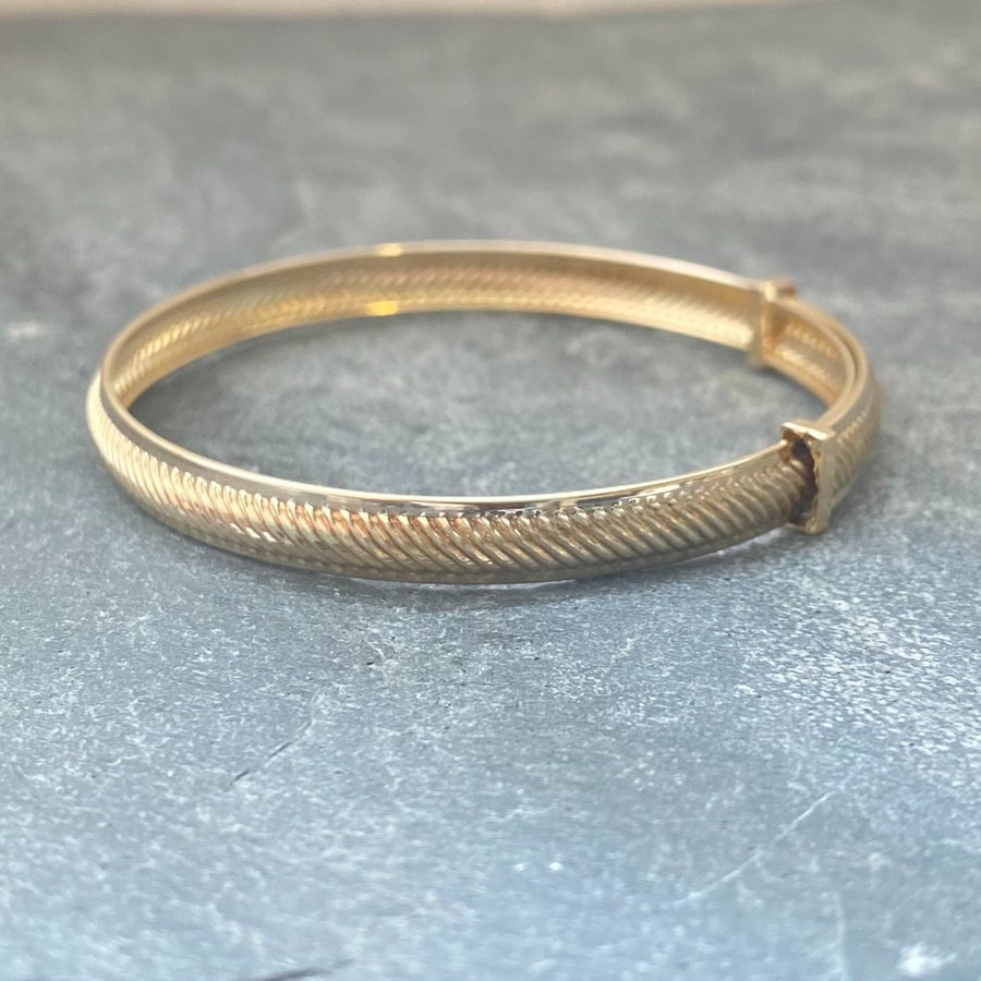 Baby Bangle with Rope Detail