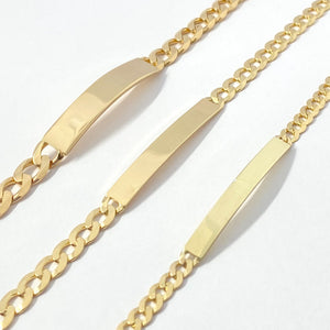 Gold Ogham Bracelets