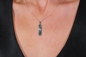 Ogham Silver Pendant - Small