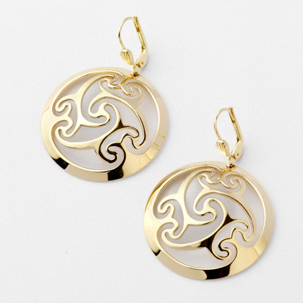 Cashel Earrings - Brian de Staic Celtic/Irish Jewelry