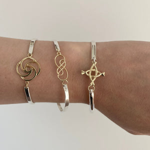 New! Two-Toned Brian de Staic Bangles