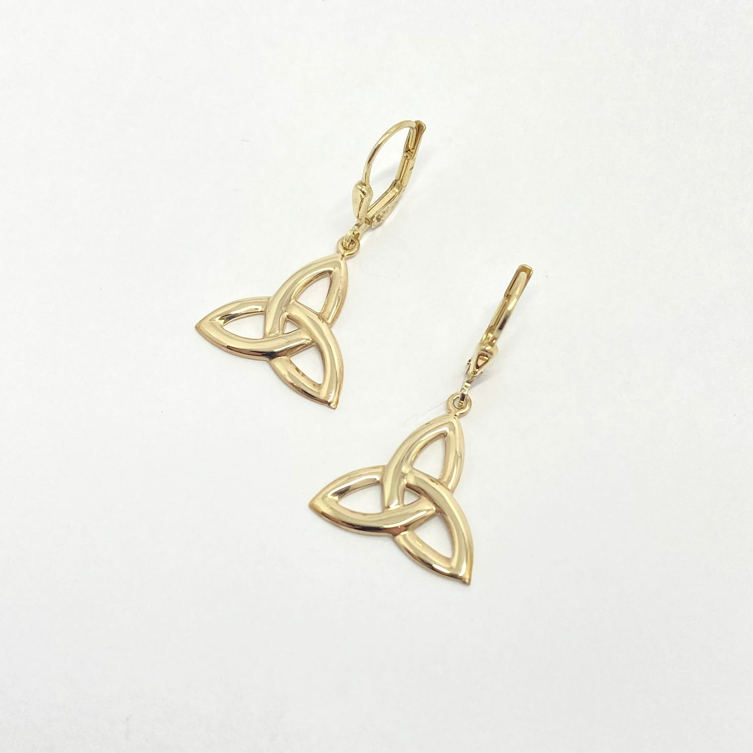 Trinity Knot 'Ardfert' Drop Earrings - Large – Brian de Staic