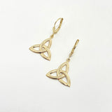 Trinity Knot 'Ardfert' Drop Earrings - Large