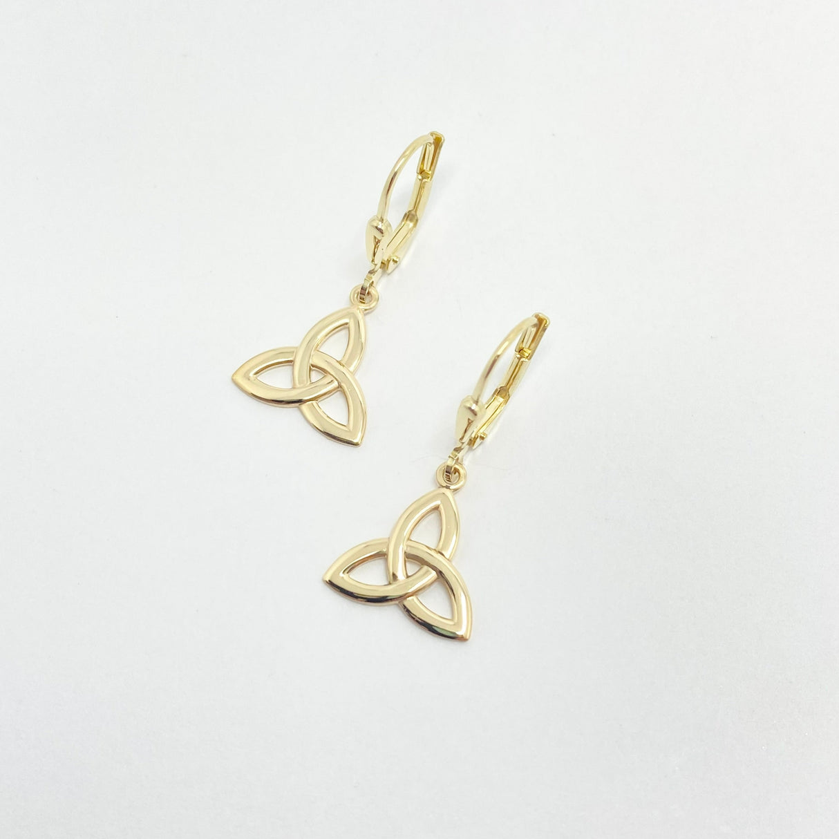 Trinity Knot 'Ardfert' Drop Earrings - Small