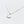 Silver Initial Disc Pendant