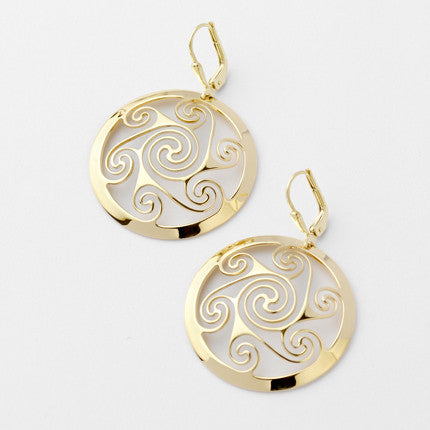 Lir Earrings - Brian de Staic Celtic/Irish Jewelry