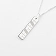 Ogham Silver Pendant - Medium - Brian de Staic Celtic/Irish Jewelry