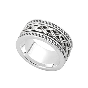 Gents Celtic Weave Ring