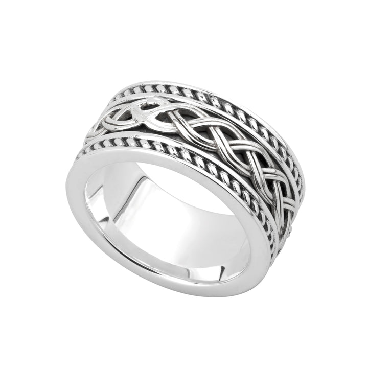 Gents Celtic Weave Ring
