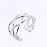 Celtic Weave Cuff Bangle